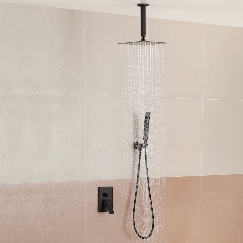 2-Function 10/12/16 In Ceiling Mounted Shower System
