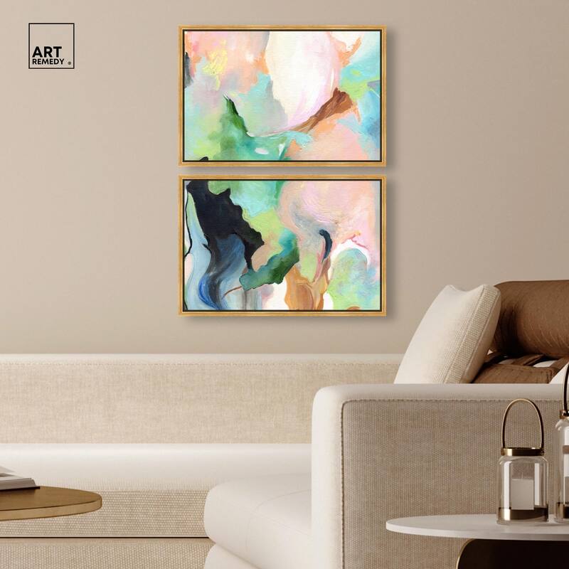 The Dreamer part II Canvas Set of 2 by Art Remedy