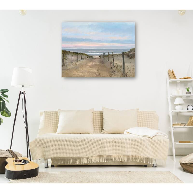Island Dawn By Studio Arts Canvas Art Print
