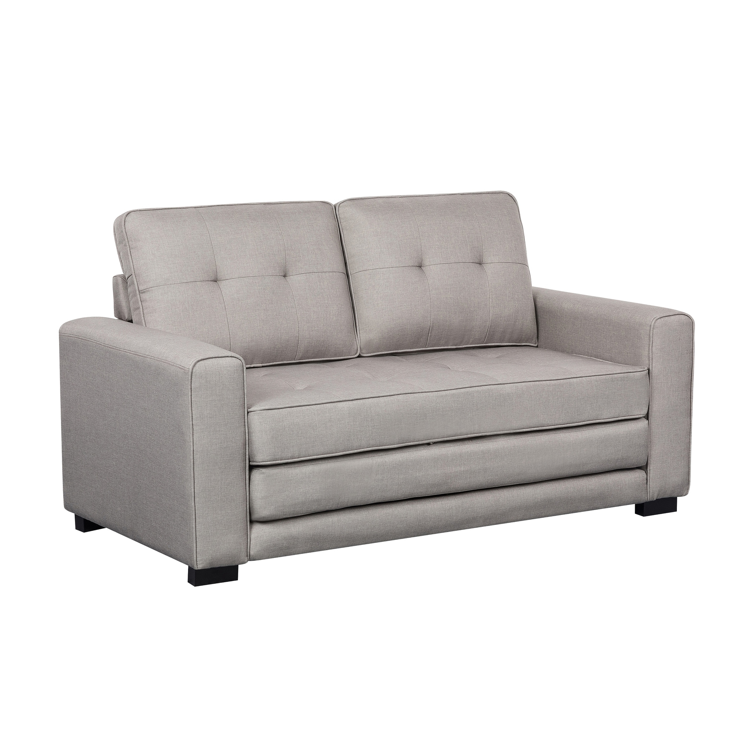 Daisy modern fabric loveseat sales and sofa bed