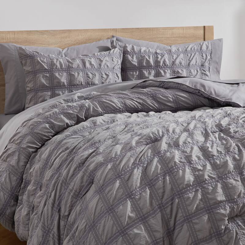 Empyrean Modern Comforter Seer Sucker