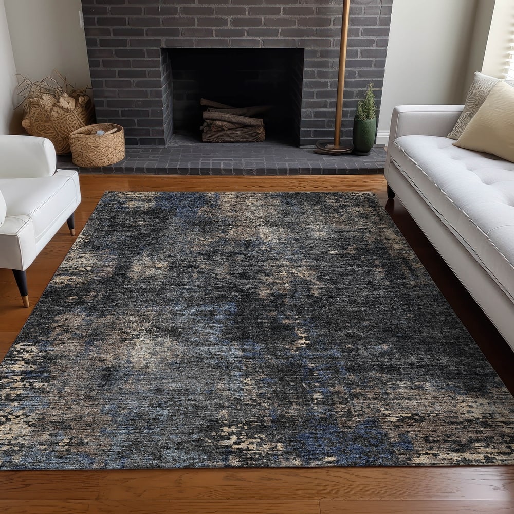 Premium Washable Super Soft Abstract Glammy Mayfield Rug