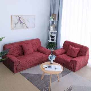 Stretch Sofa Covers Couch Slipcover Settee Armchair Protector Fit 1//2//3//4 Seater
