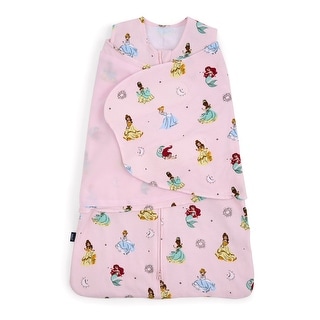 HALO SleepSack swaddle, 100% cotton, Disney™ Princesses, Pink, SM, 3-6M - small