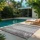 preview thumbnail 29 of 114, Gertmenian Solterra Bohemian Moroccan Global Weather Resistant Polypropylene Flatweave Indoor/ Outdoor Area Rug Collection