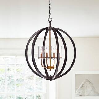 Orcus 4-Light Globe Chandelier