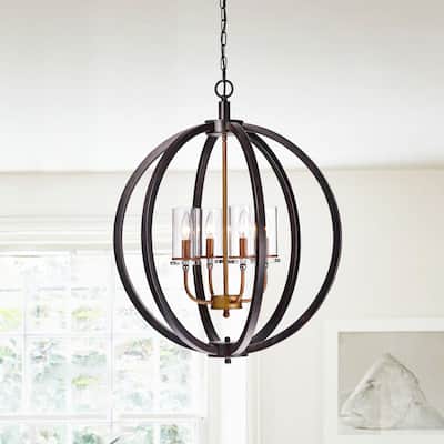 Orcus 4-Light Globe Chandelier