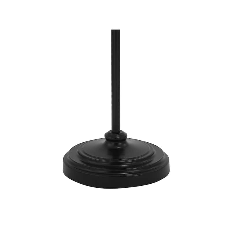 Jason 68.5" Metal Traditional Swing Arm LED Floor Lamp, Oil Rubbed Bronze by JONATHAN Y