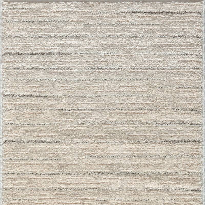 Power Loomed Abstract Modern Area Rug - 90' X '26' X '0.59