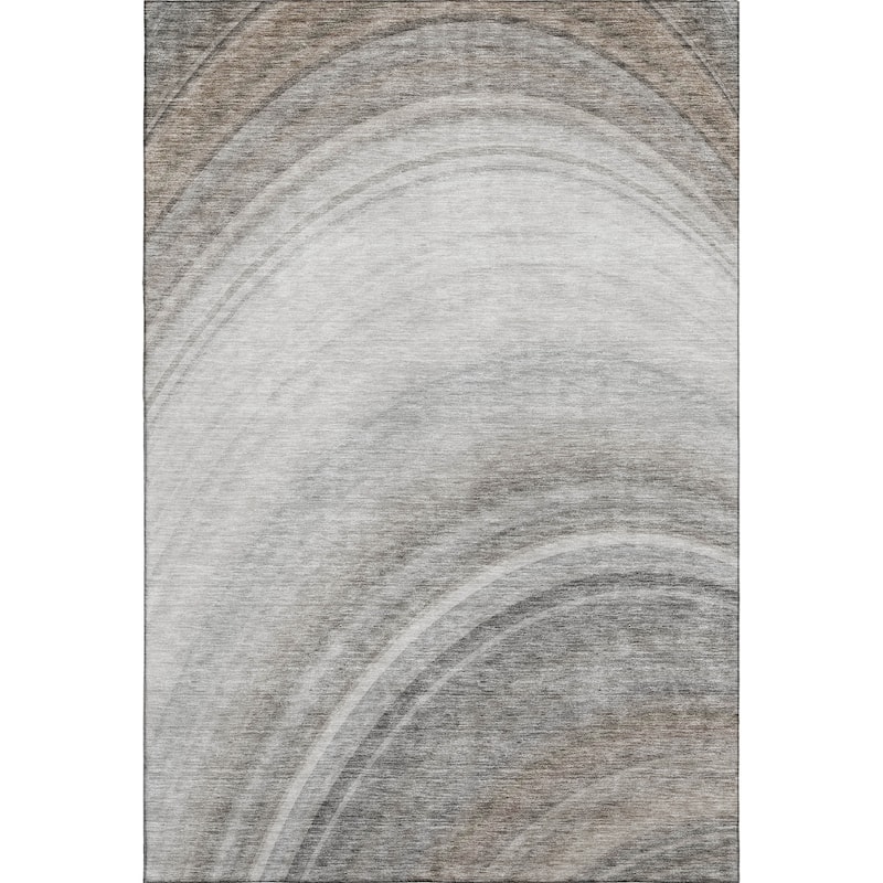 Premium Washable Super Soft Contemporary Arches Mayfield Rug