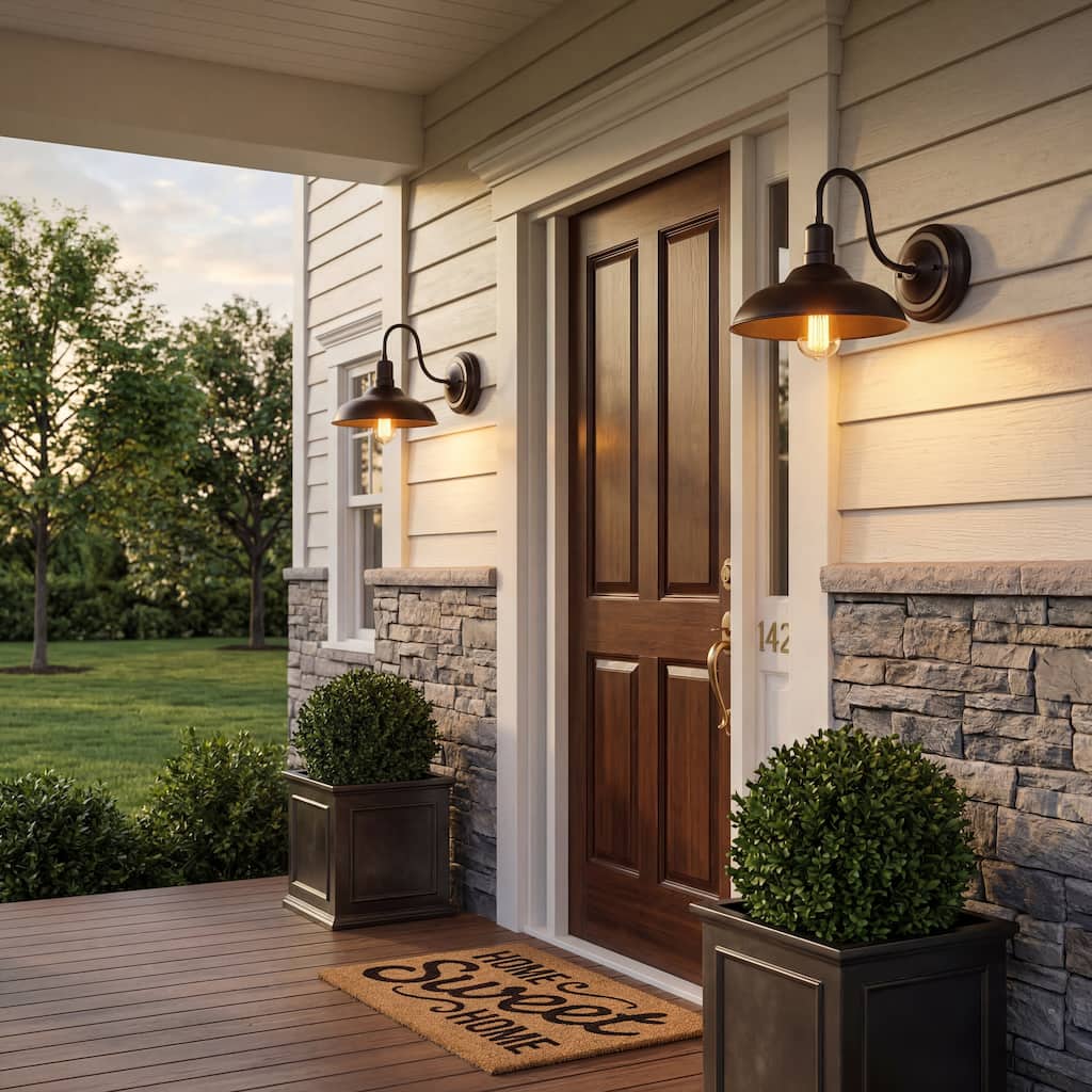 Trade Winds Danville Outdoor Wall Sconce in Oil Rubbed Bronze