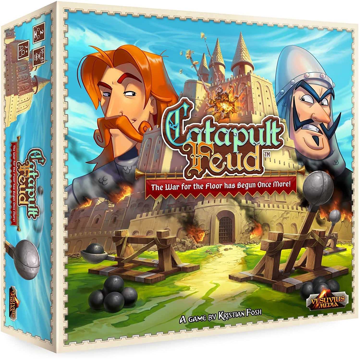 Catapult Feud Board Game