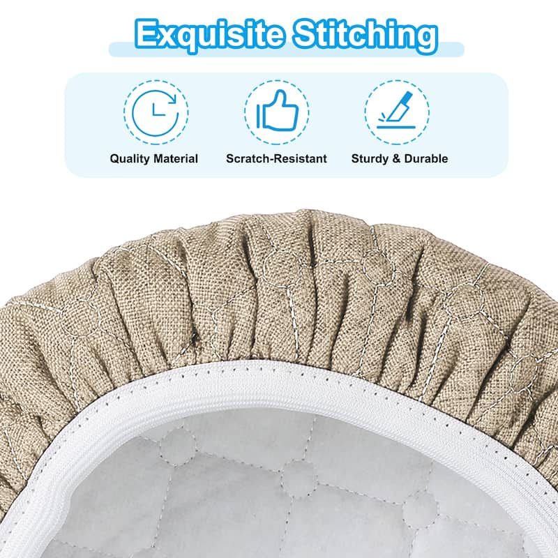 Bar Stool Covers, Elastic Bar Stool Seat Cover for 10-13 Inch Chair
