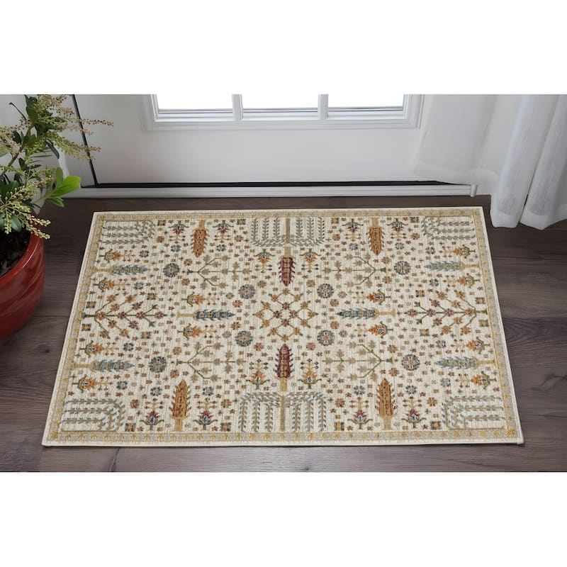 HomeRootsOriental Bohemian Rectangle Area Rug - 66.93' X '46.06' X '0.55