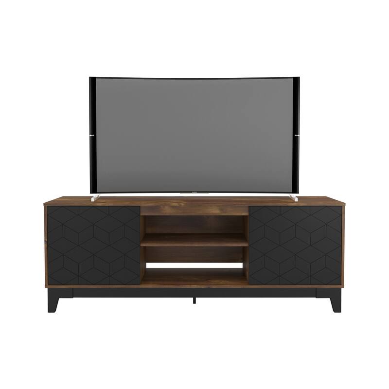 Nexera Hexagon 72-inch TV Stand