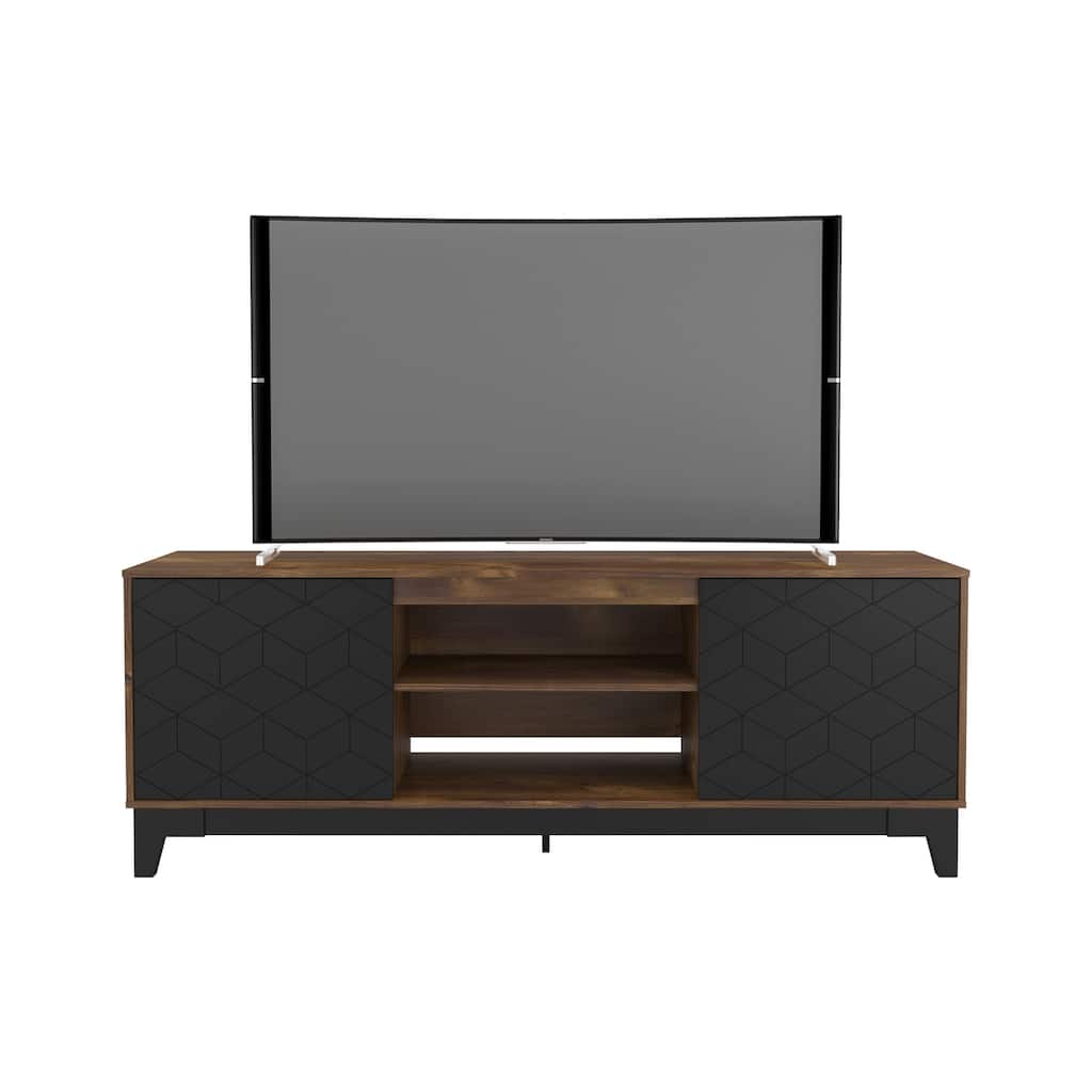 Nexera Hexagon 72-inch TV Stand