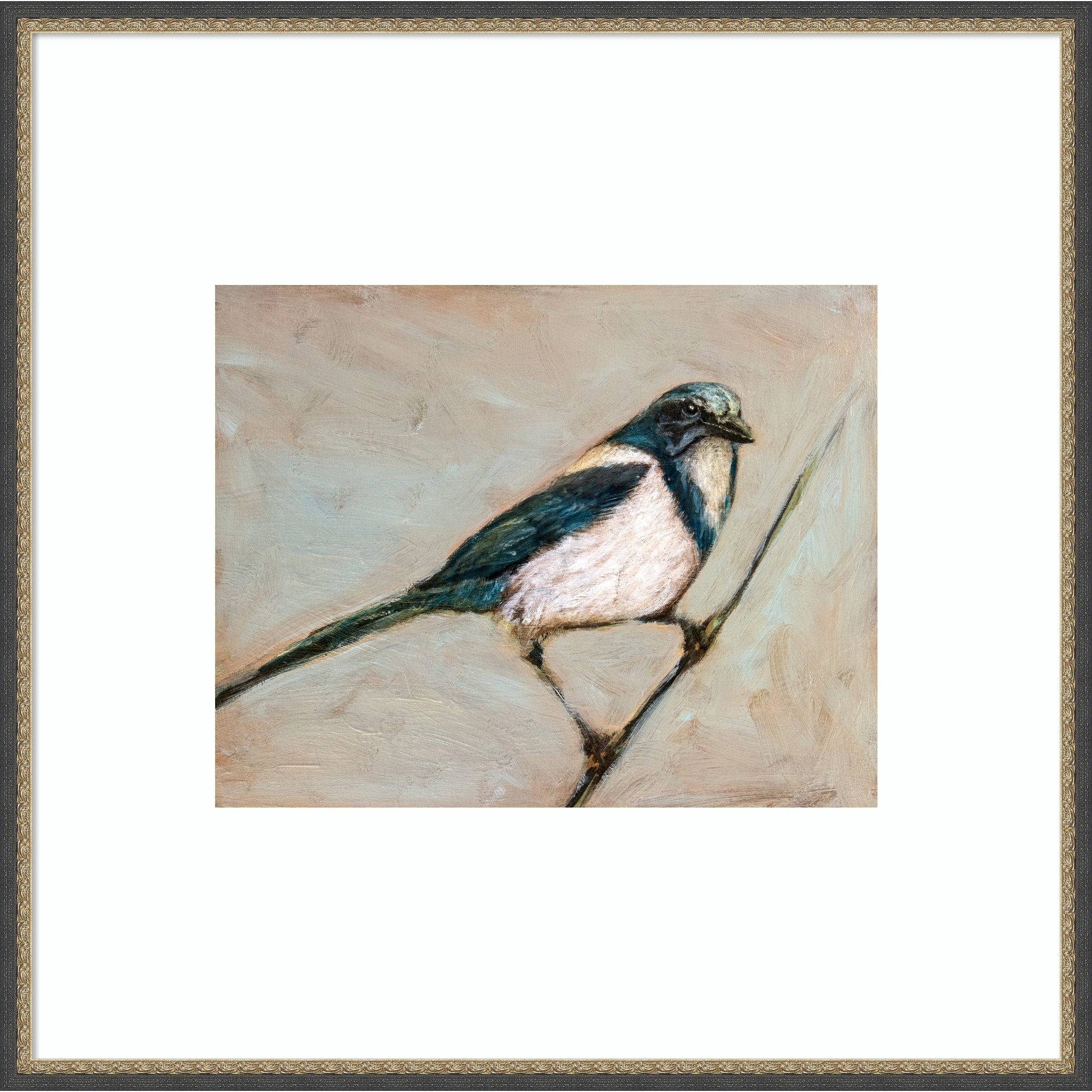 Taking a Moment by Claire Lerner Wood Framed Wall Art Print
