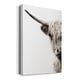 preview thumbnail 2 of 7, Highland Cattle Premium Gallery Wrapped Canvas - Ready to Hang