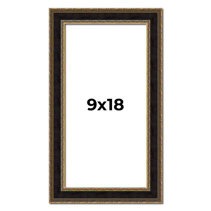 9x18 Frame Gold Antique Vintage Sold Wood Picture Frame | 1.75 Inch