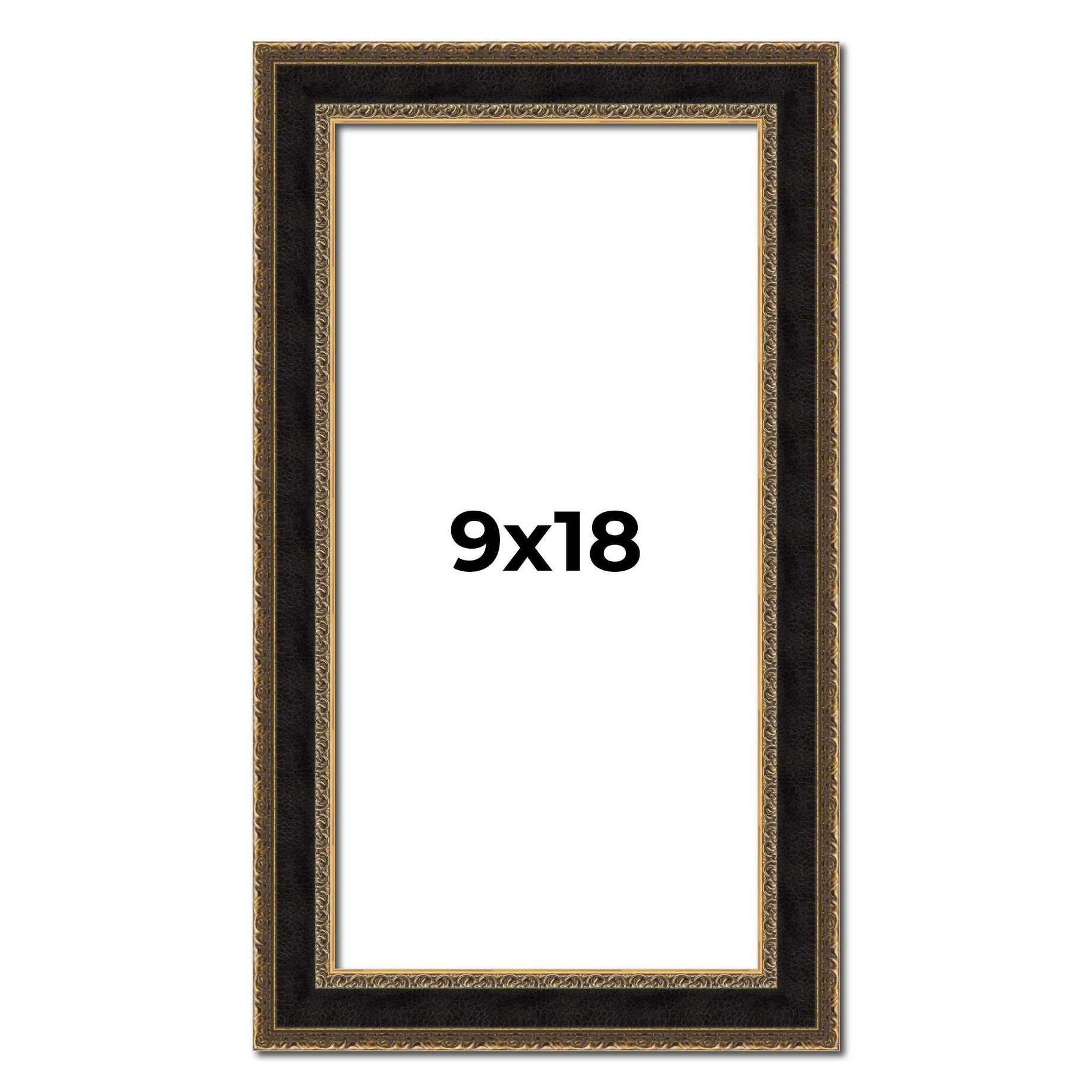 9x18 Frame Gold Antique Vintage Sold Wood Picture Frame | 1.75 Inch