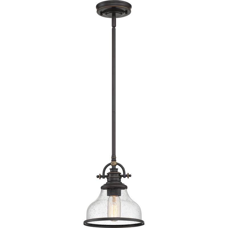 Grant 1-Light Mini Pendant in Palladian Bronze