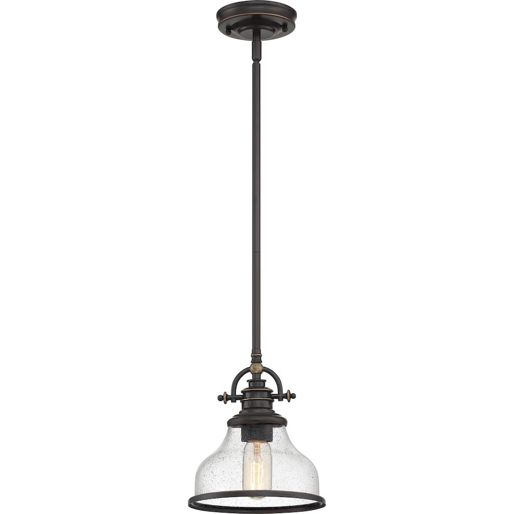 Grant 1-Light Mini Pendant in Palladian Bronze