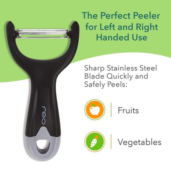 Stainless Steel Vegetable And Fruit Peelers With Non-slip Handle