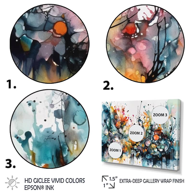 Designart "Captivating Boho Dance Ii" Abstract Framed Wall Decor