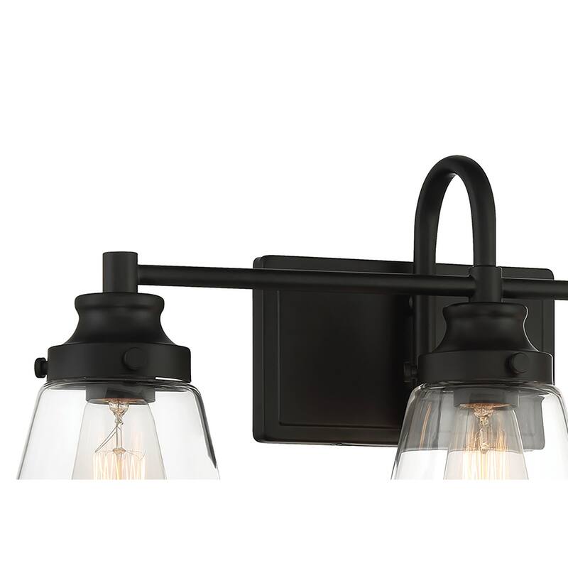 Minka Lavery 2583 Mannsdale 3 Light 24" Wide Vanity Light with Clear