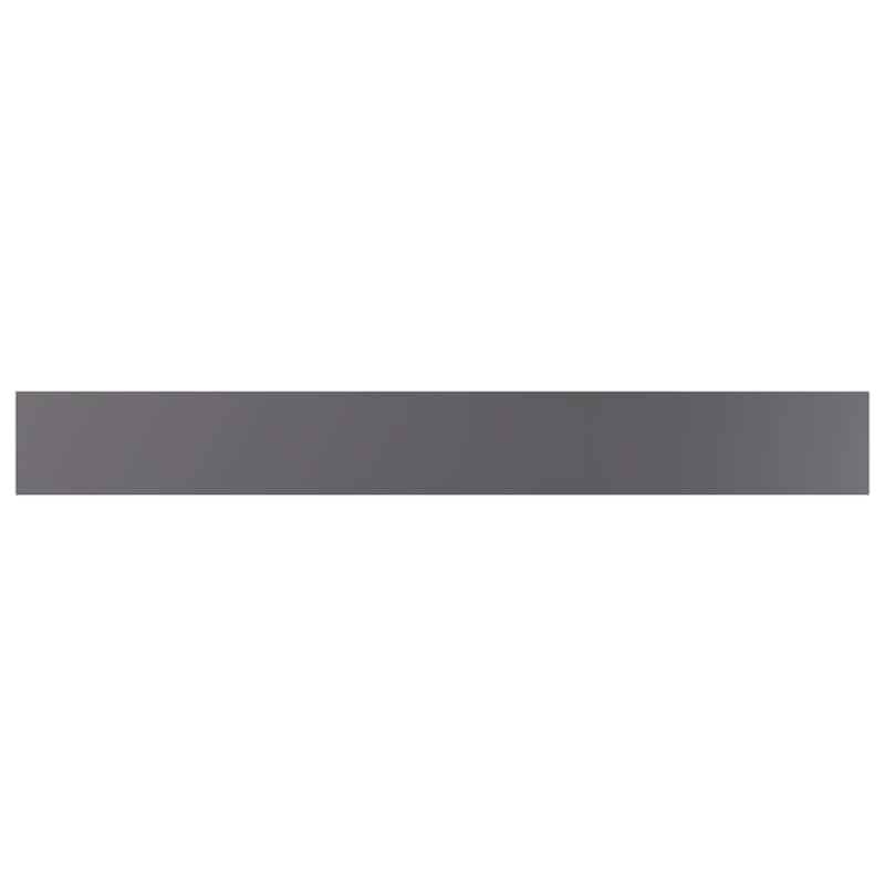 vidaXL Bookshelf Boards 8 pcs High Gloss Gray 31.5"x3.9"x0.6" Chipboard