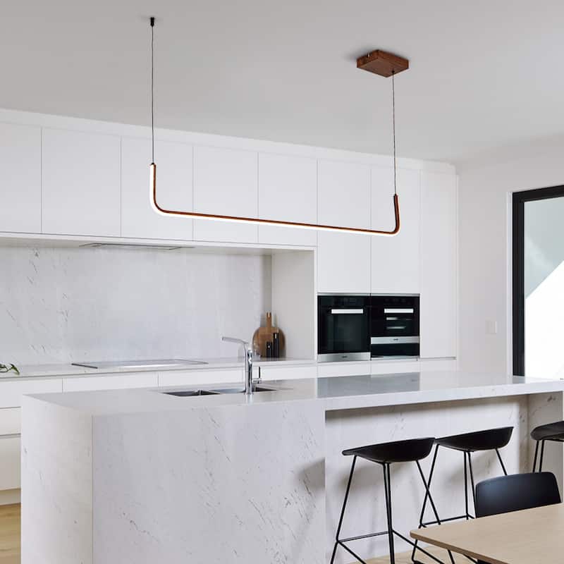 LED Linear Chandelier Kitchen Chandelier Modern Chandeliers