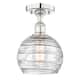 Option Polished Nickel / Clear Deco Swirl