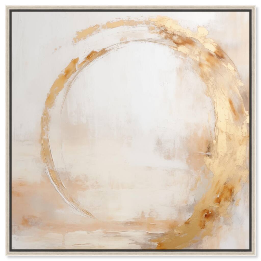 Golden Orb II Canvas by Art Remedy
