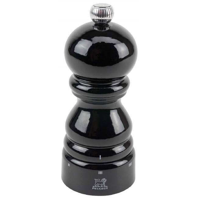 Peugeot Paris U'Select 5-Inch Pepper Mill, Black Lacquer