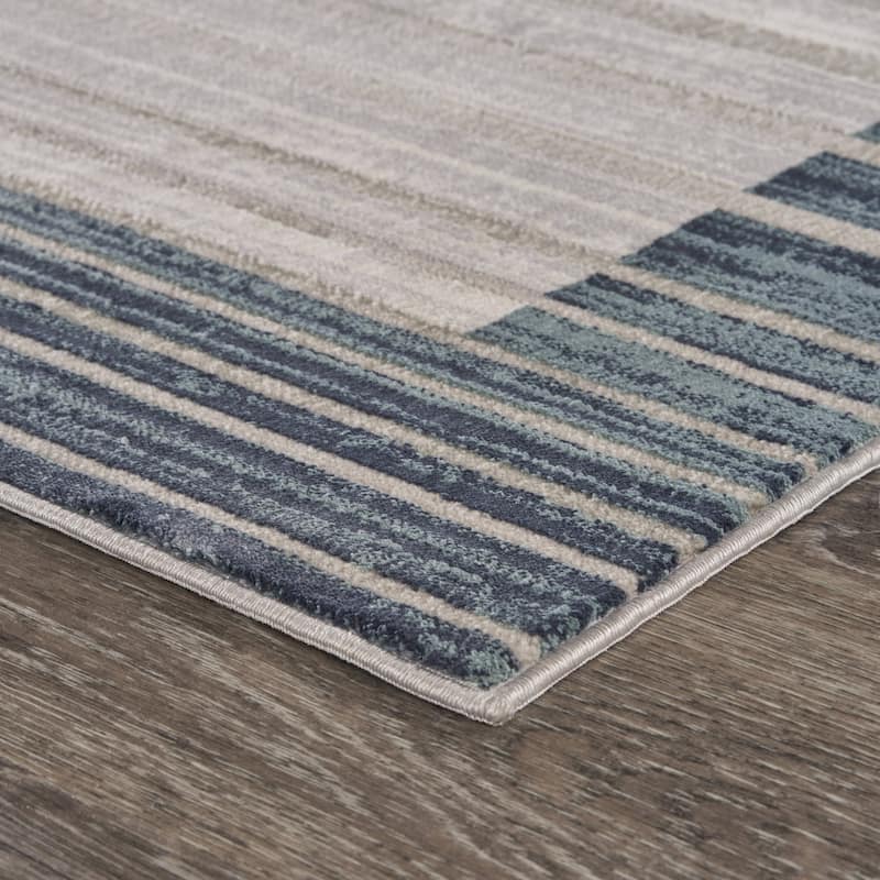 Suti Abstract Area Rug By HomeRoots - 8' Runner