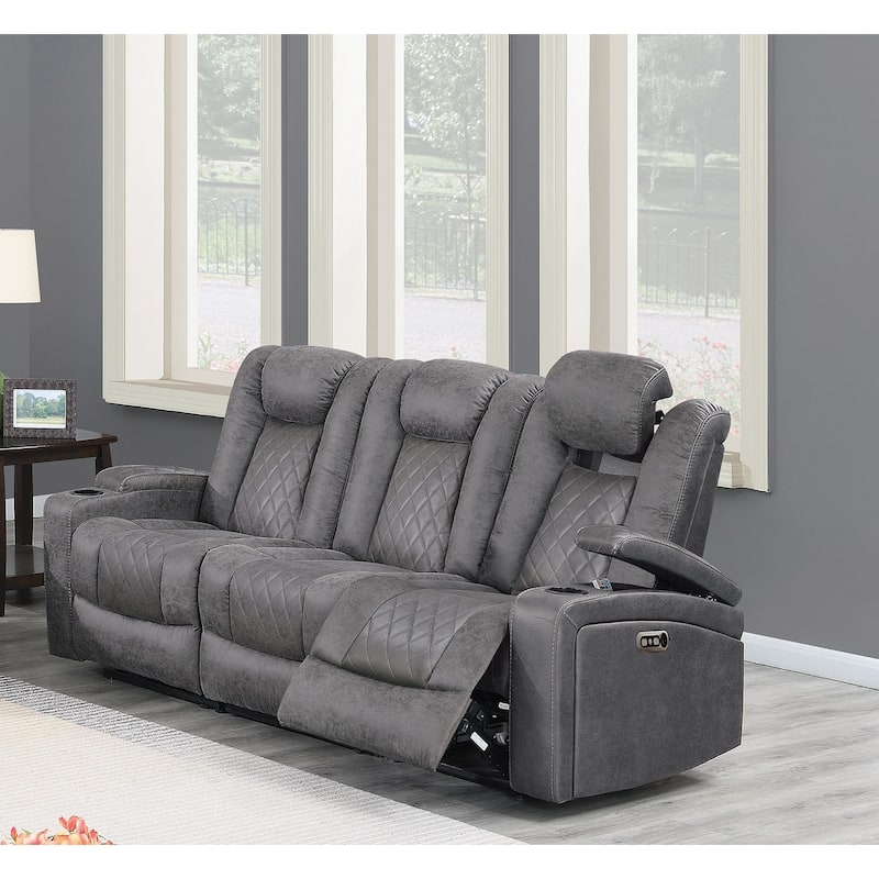 Power Sofa With Cup Holders