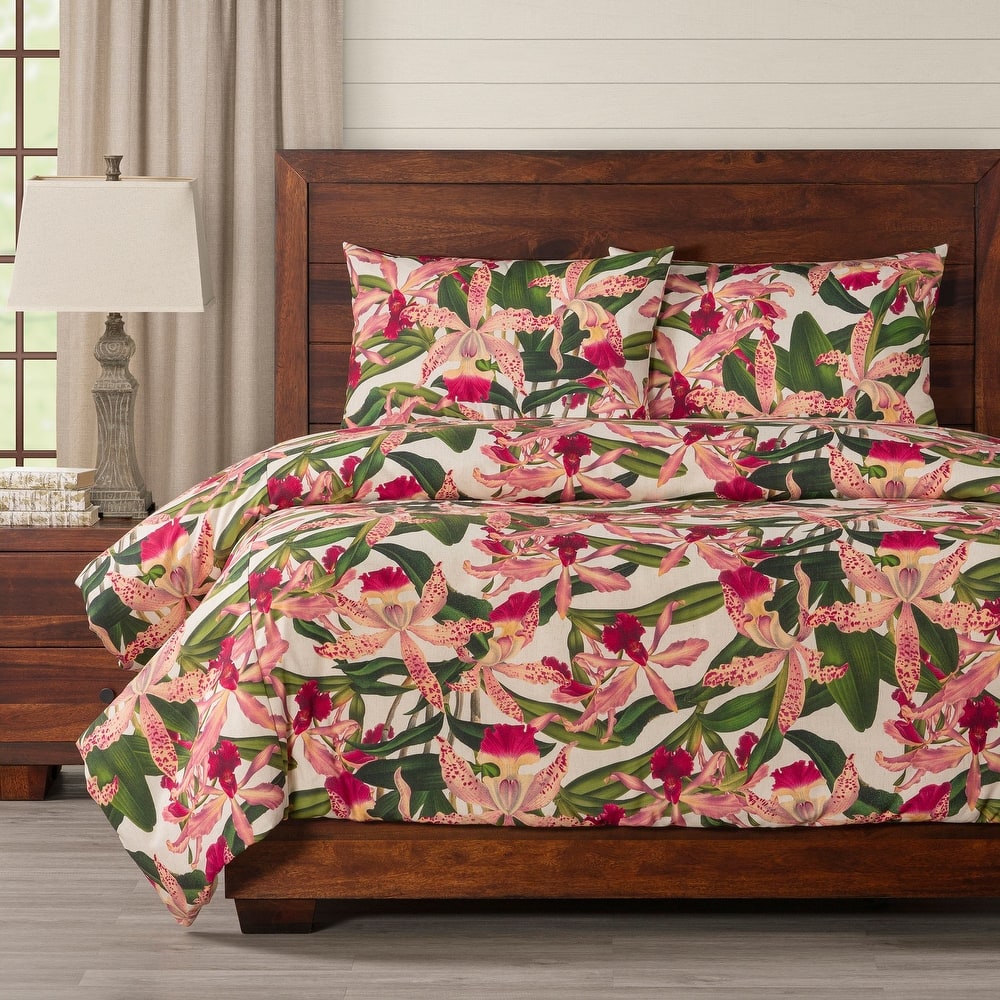 Smithsonian Orchidelia Duvet Set