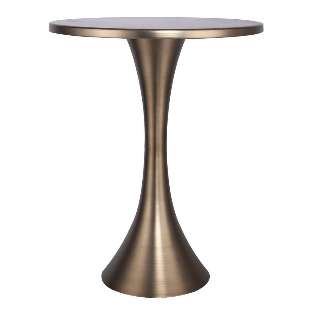 Lenuxe 24" Metal Accent Table