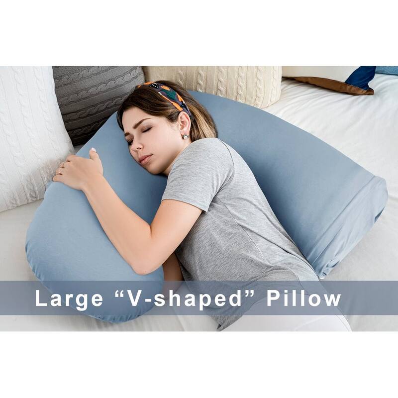 Pregnancy Pillow for Sleeping,Body Pillow for Adults, Cooling Maternity
