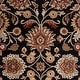 preview thumbnail 51 of 122, Patchway Handmade Classic Floral Wool Area Rug 4' Round - Black - Round
