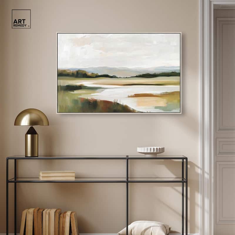 Verdant Valley Canvas by Art Remedy