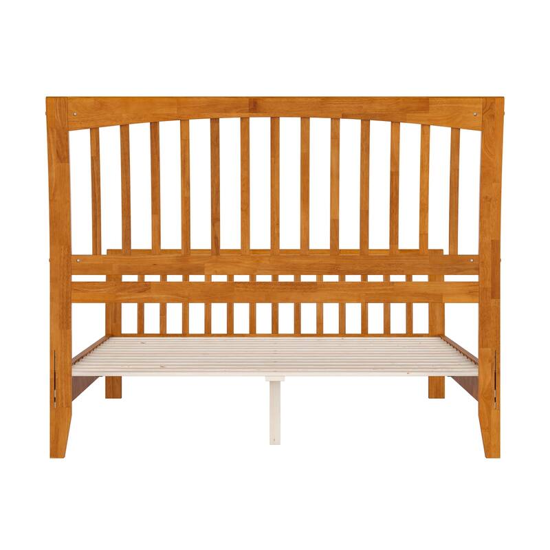 AFI Orleans Solid Wood Low Profile Platform Bed with Matching Footboard