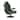 CXR3 LED Audio Pedestal Gaming Chair with Subwoofer, Neo Fiber, Black/LED