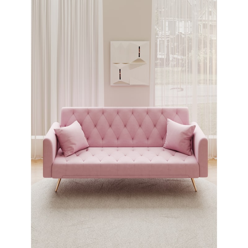 Multifunctional Velvet Sofa Bed: Smart Living Solution