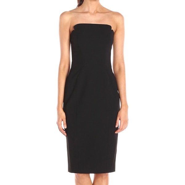 black midi dress size 14