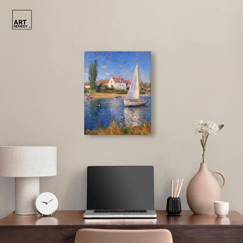 Bayside Calm I Canvas by Art Remedy, Gallery Wrapped