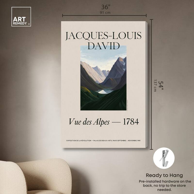 Mountains of 1784 Canvas by Art Remedy, Gallery Wrapped