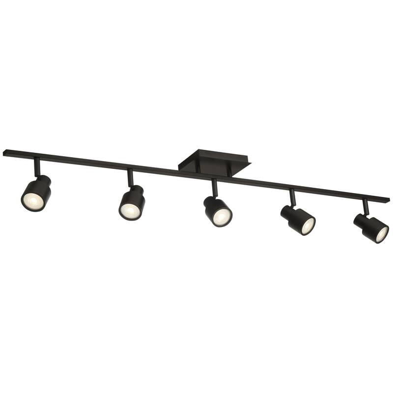 Access Lighting Lincoln 5 Light Adjustable LED Track - Matte Black