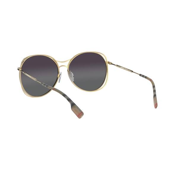 burberry black gold sunglasses