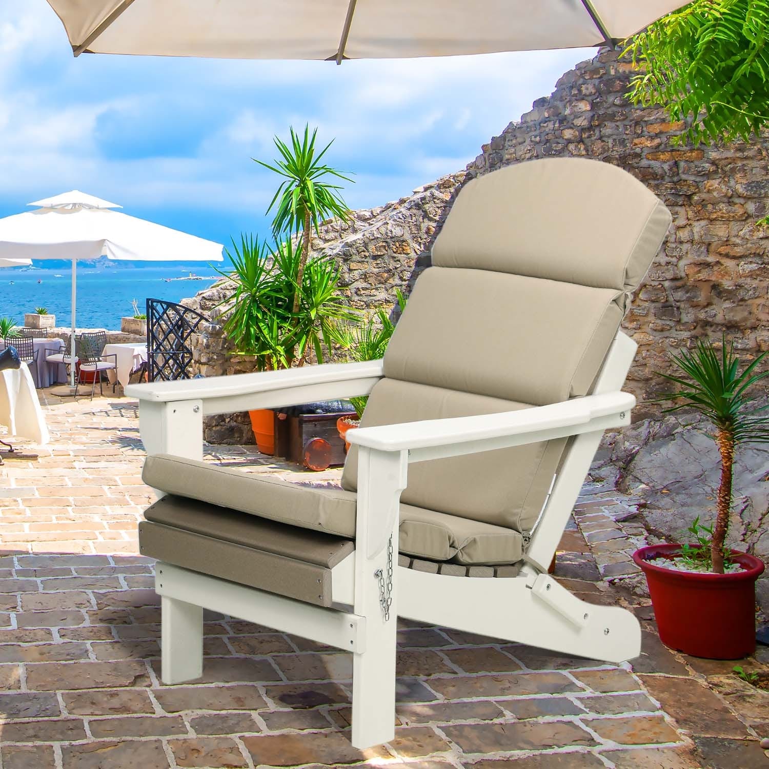 High back patio cushions sales